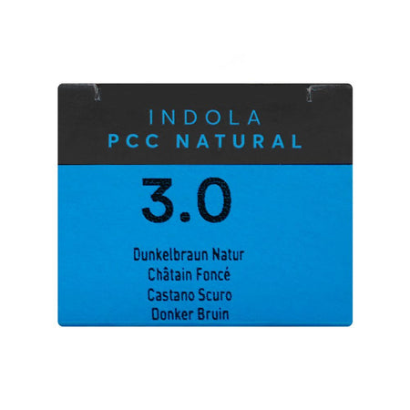 Indola PCC Natural Permanent Hair Color Cream, 60ml, 3.0 Dark Brown - Image 6