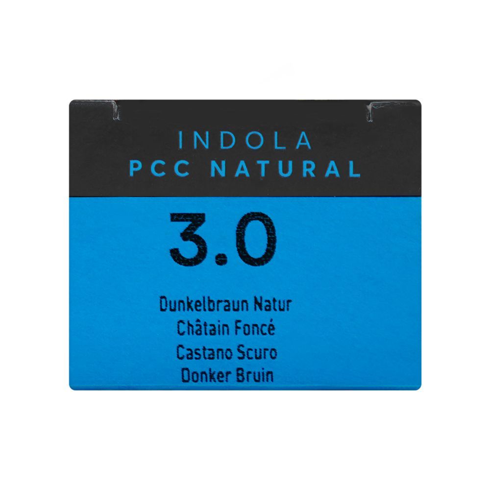 Indola PCC Natural Permanent Hair Color Cream, 60ml, 3.0 Dark Brown - Image 6