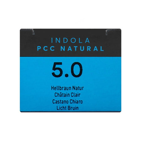 Indola PCC Natural Permanent Hair Color Cream, 60ml, 5.0 Light Brown - Image 6