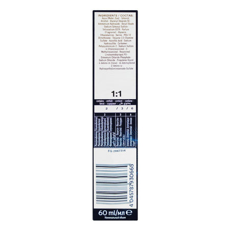 Indola PCC Natural Permanent Hair Color Cream, 60ml, 6.0 Dark Blonde - Image 4