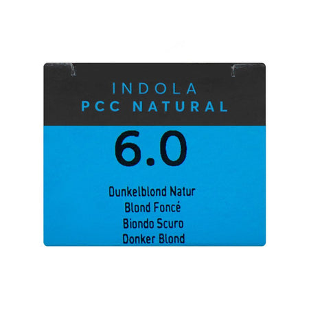 Indola PCC Natural Permanent Hair Color Cream, 60ml, 6.0 Dark Blonde - Image 6