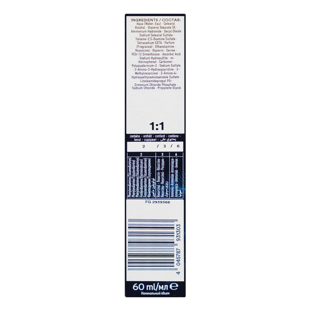 Indola PCC Natural Permanent Hair Color Cream, 60ml, 5.03 Light Brown Natural Gold - Image 4