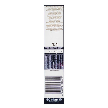 Indola PCC Cool & Neutral Permanent Hair Color Cream, 60ml, 8.1 Light Blonde Ash - Image 4