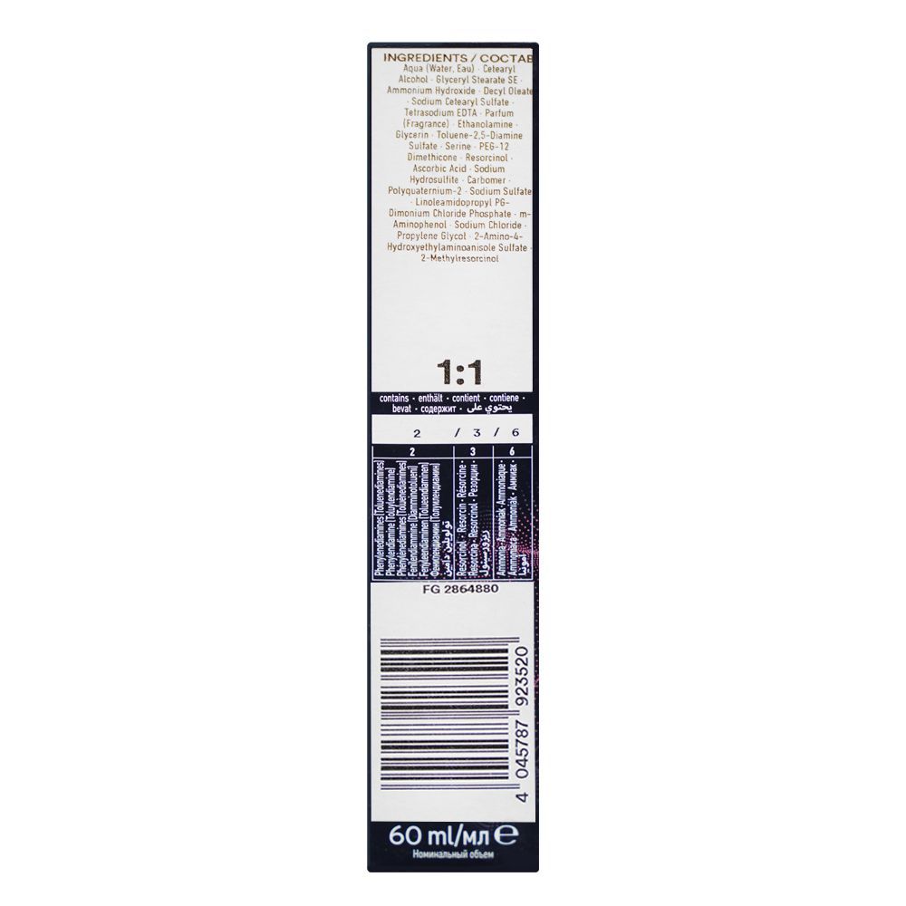 Indola PCC Cool & Neutral Permanent Hair Color Cream, 60ml, 8.1 Light Blonde Ash - Image 4