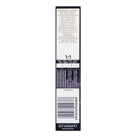 Indola PCC Fashion Permanent Hair Color Cream, 60ml, 6.3 Dark Blonde Gold - Image 4