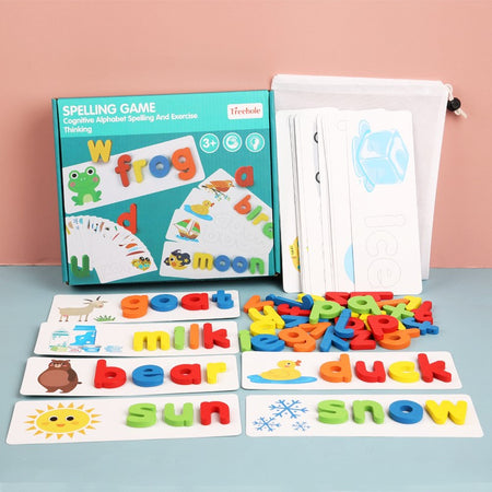26 English Spelling Practice Cards for Early learning