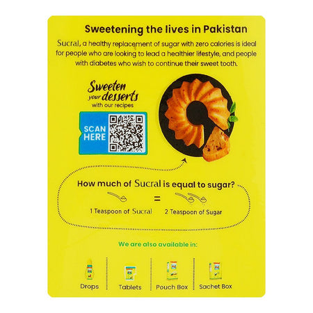 Sucral Zero Calories Sweetener Jar, 400g - Image 4