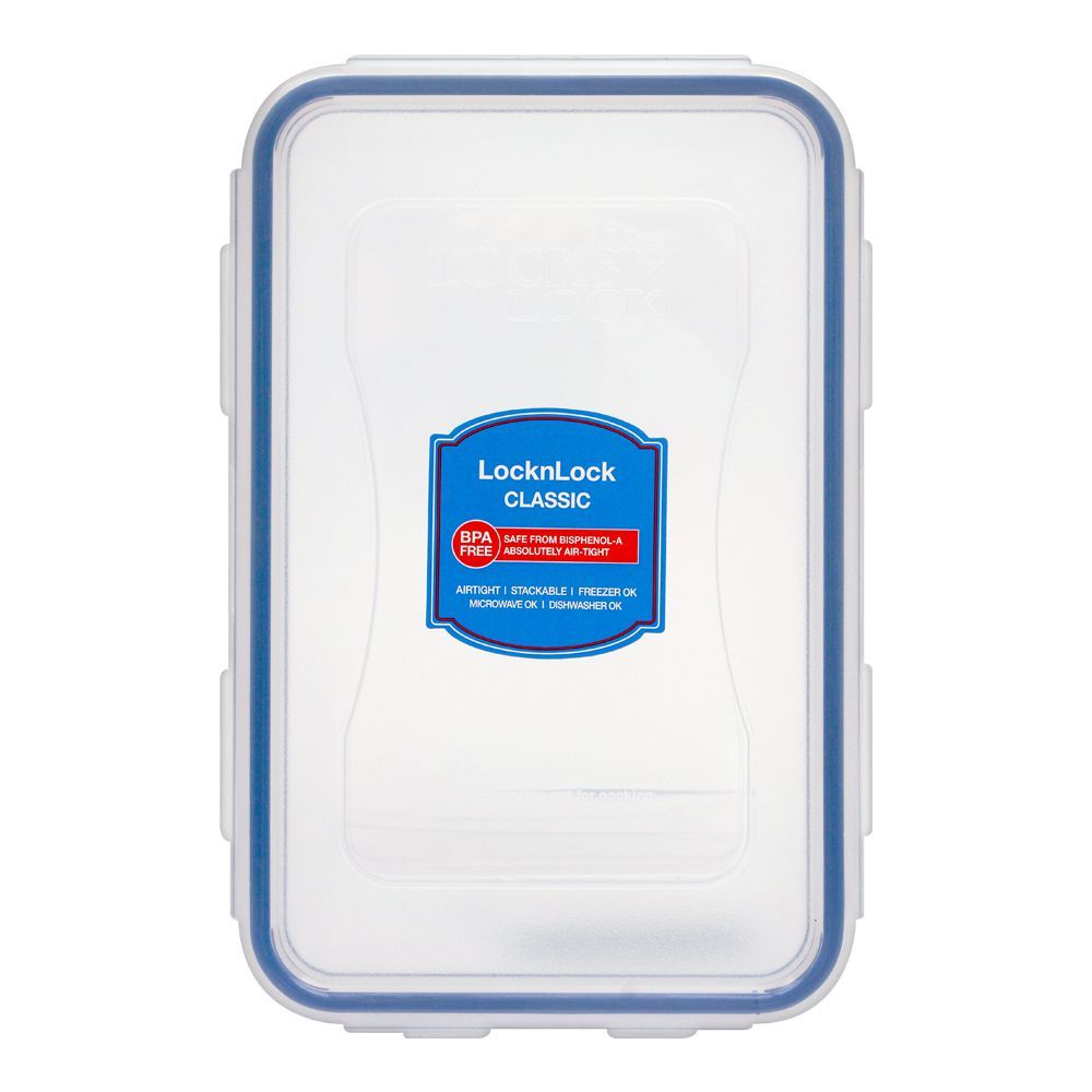 Lock & Lock Air Tight Rectangular Tall Food Container, 1.9L, LLHPL818 - Image 3