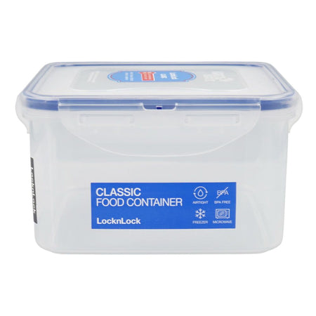 Lock & Lock Square Short Food Container, BPA Free, 1.2 Liter, LLHPL822D - Image 2