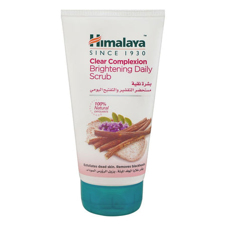 Himalaya Clear Complexion Brightening Daily Scrub, Remove Dead Skin & Blackheads, 150ml - Main Image