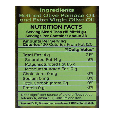 Mundial Olive Pomace Oil 500ml - Image 3
