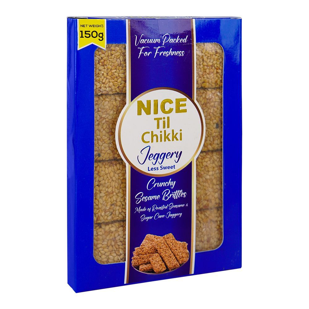 Nice Sesame Brittles (Til Chikki Jaggery), 150g - Main Image