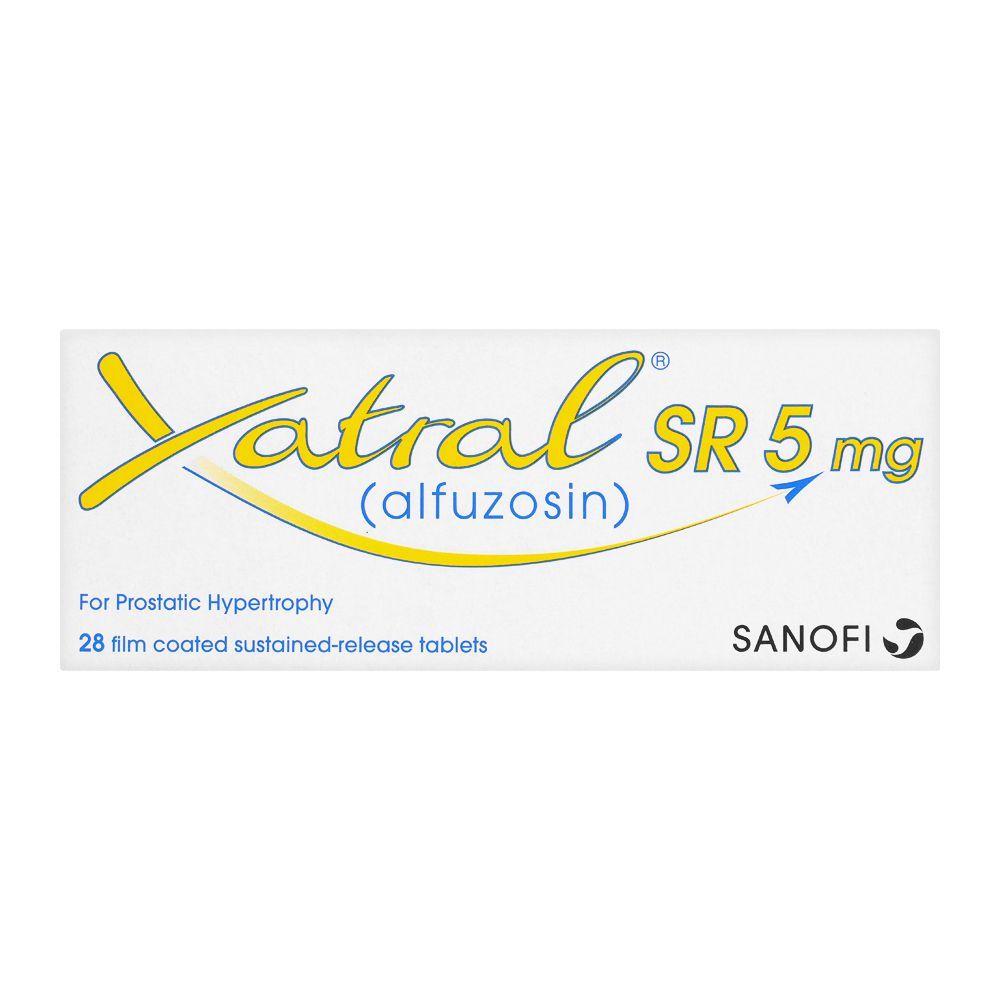 Xatral SR Tablet, 5mg, 28-Pack - Main Image