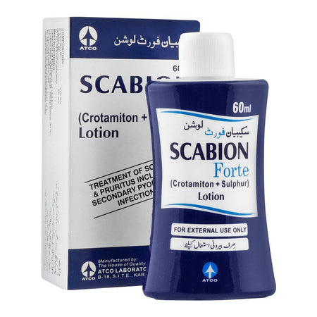 ATCO Laboratories Scabion Forte Lotion, 60ml - Main Image