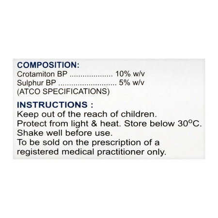 ATCO Laboratories Scabion Forte Lotion, 60ml - Image 3