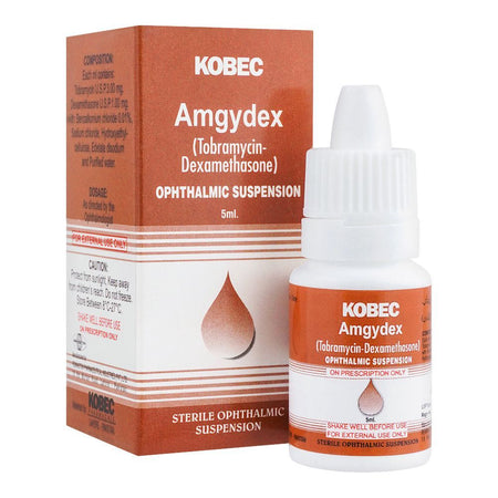 Kobec Pharmaceuticals Amgydex Ophthalmic Suspension, 5ml - Main Image