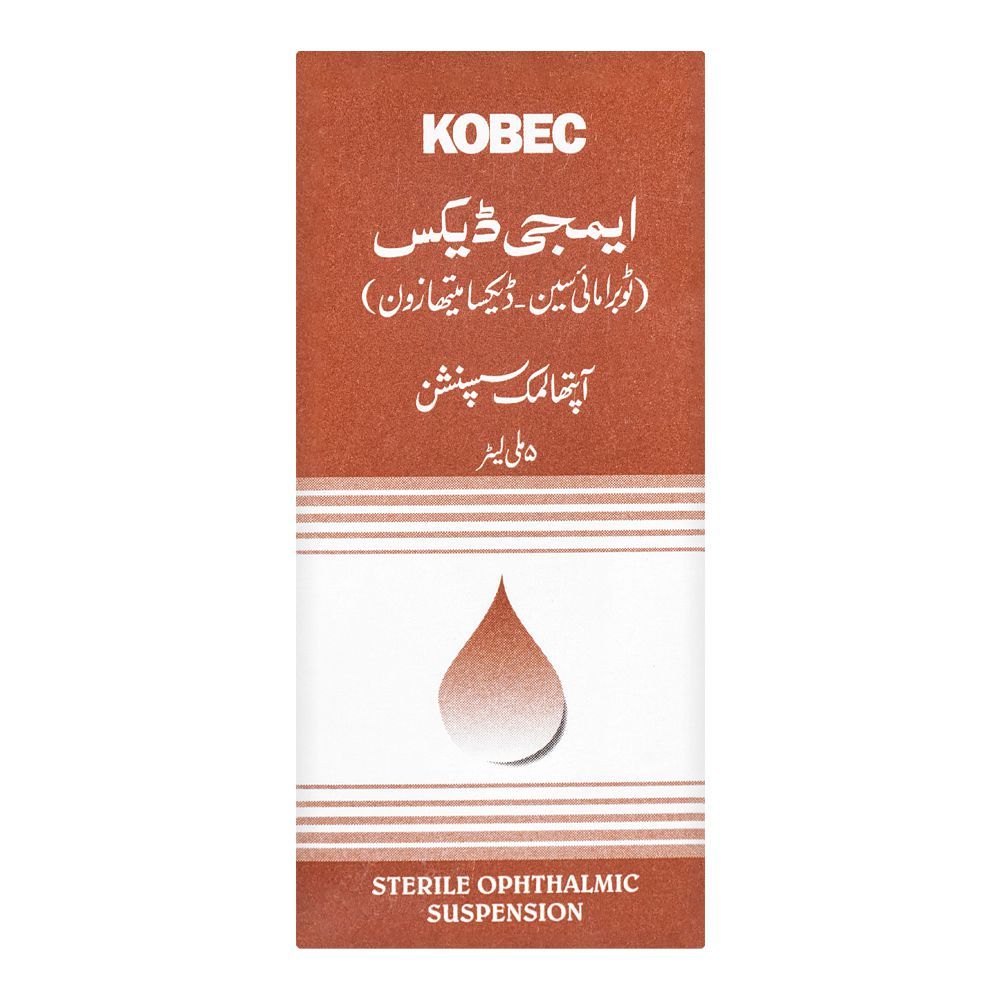 Kobec Pharmaceuticals Amgydex Ophthalmic Suspension, 5ml - Image 2