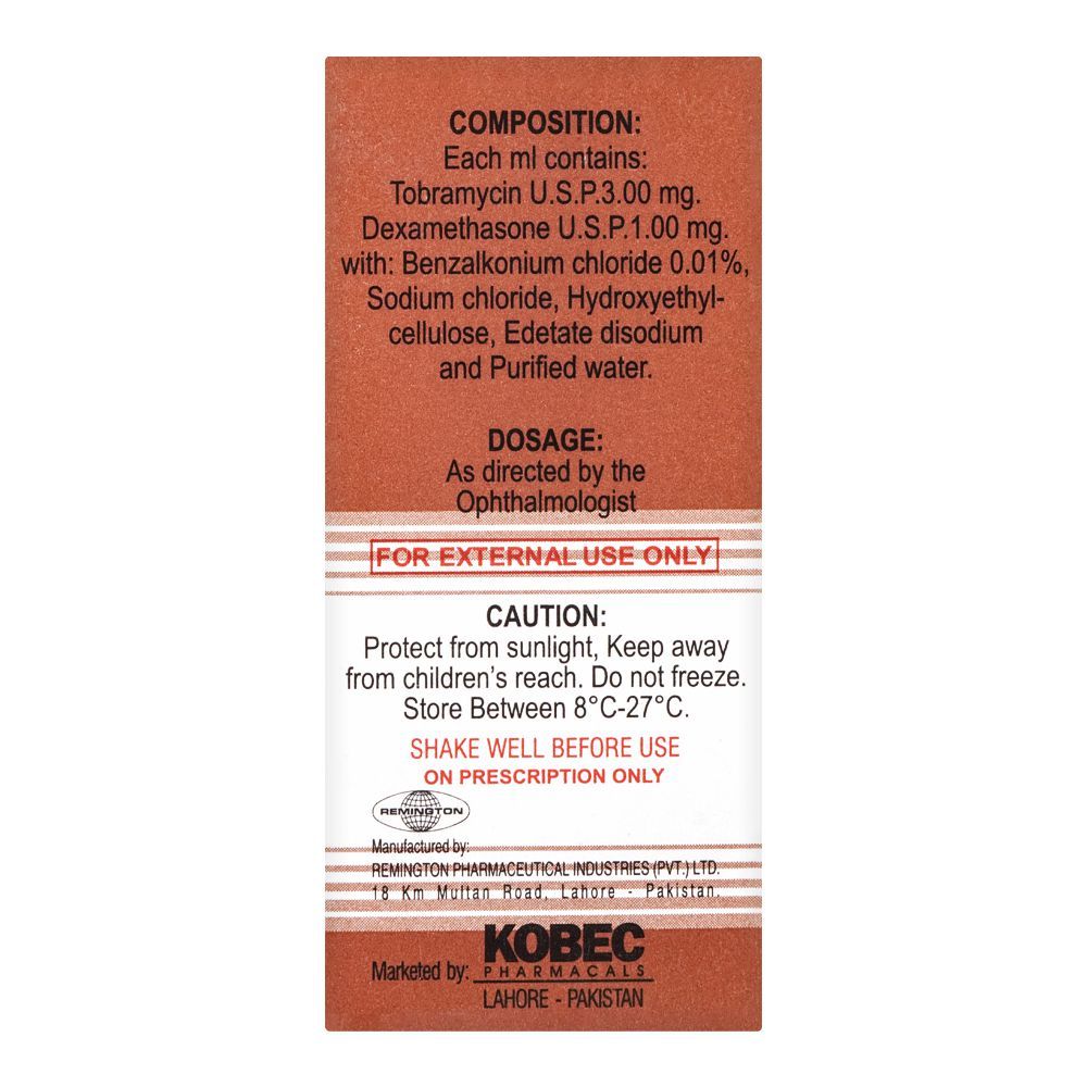 Kobec Pharmaceuticals Amgydex Ophthalmic Suspension, 5ml - Image 4