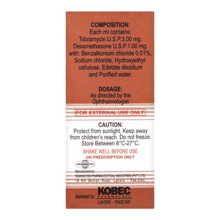 Kobec Pharmaceuticals Amgydex Ophthalmic Suspension, 5ml - Image 4