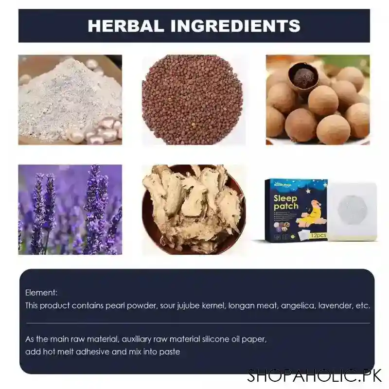 10pcs herbal sleeping patch image3