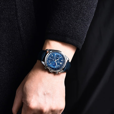 Benyar BY-5193 Mond Gesicht Chronograph Series Image 3