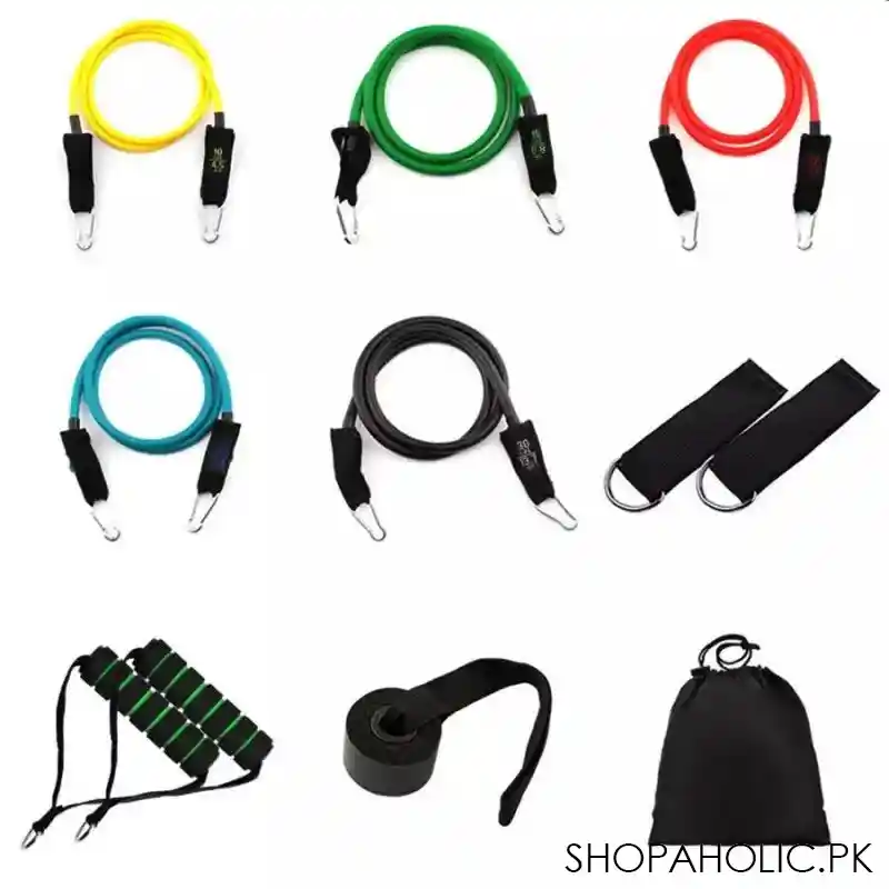 11 pcs pull rope exercise fitness bands image4