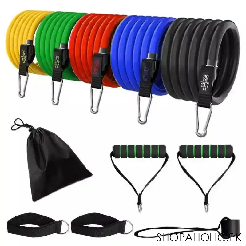 11 pcs pull rope exercise fitness bands image5
