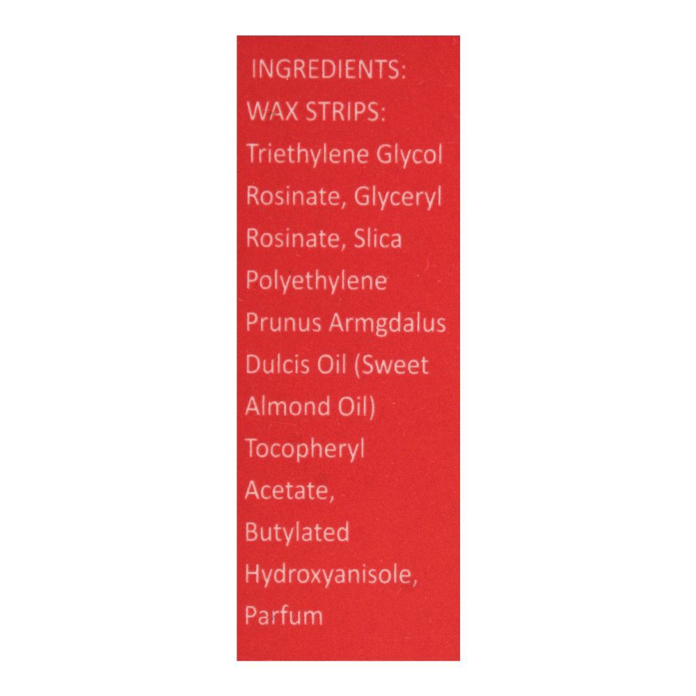 Veet Normal Skin Pink Rose & Jasmine Hair Removal Wax Strips, 8-Pack - Image 2