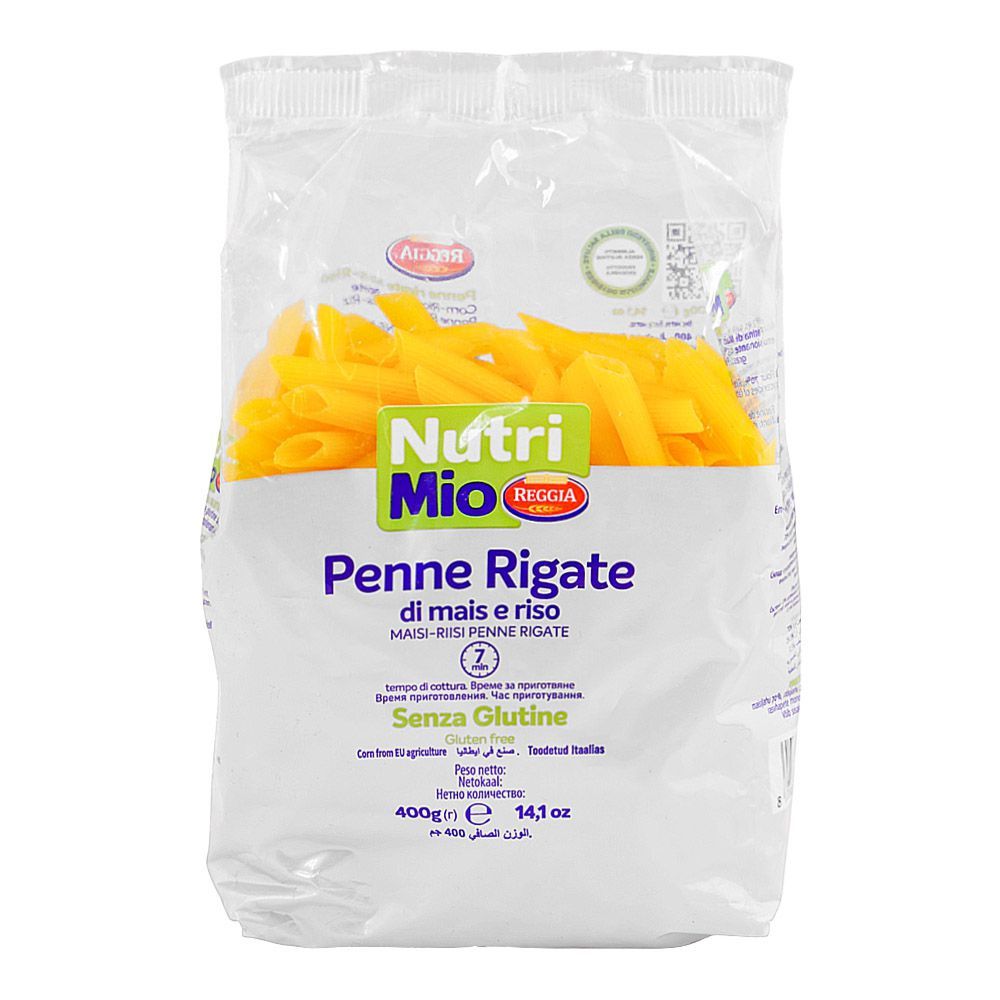 Reggia Nutri Mio Penne Rigate, 400g - Main Image