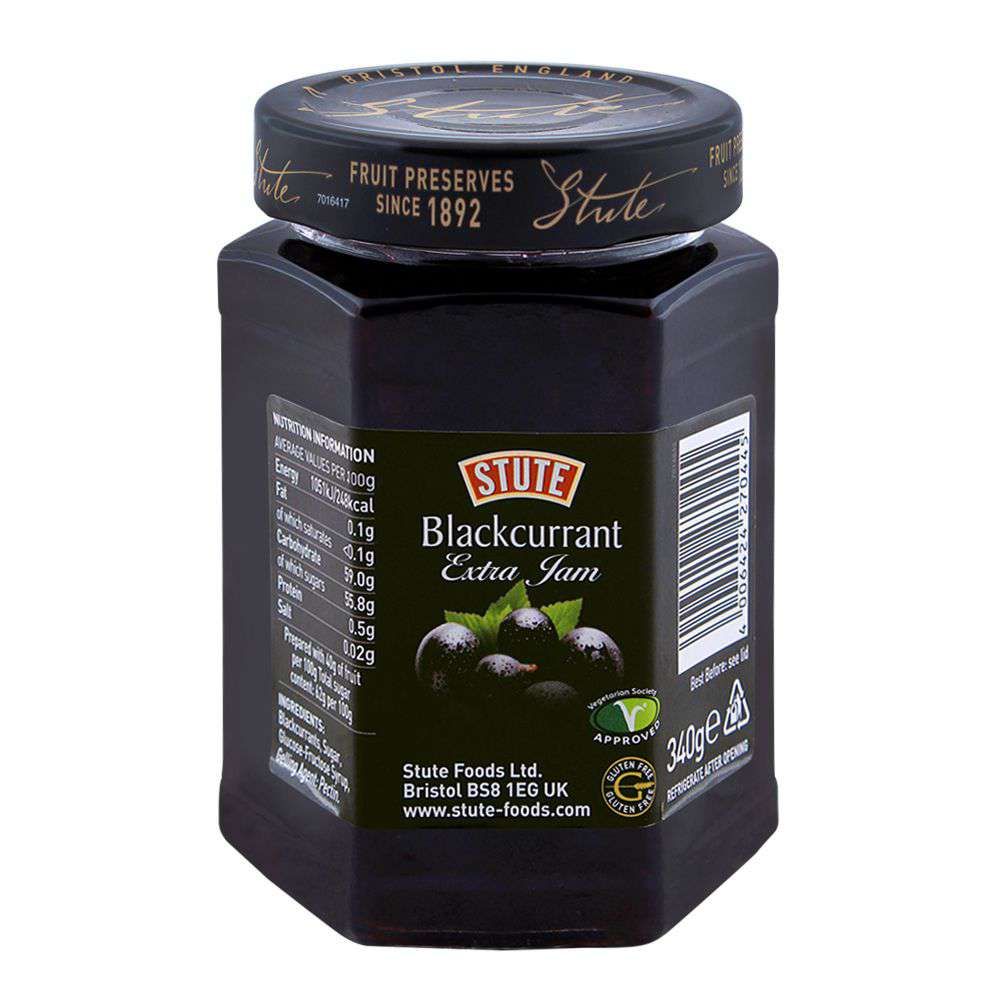 Stute Blackcurrant Conserve 340g - Image 2