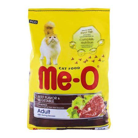 Me-O Adult Beef Flavor & Vegetable Cat Food 7 KG - Main Image