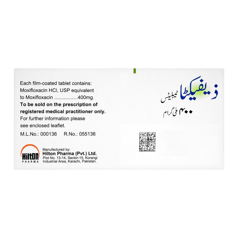 Hilton Pharma Xefecta Tablet, 400mg, 5-Pack - Image 2