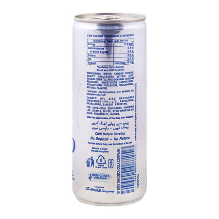 Sprite Zero Can Local 250ml, 12 Pieces - Image 2