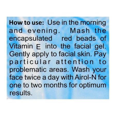 Airol-N Face Wash Clear For Acne Prone Skin, 60ml - Image 3