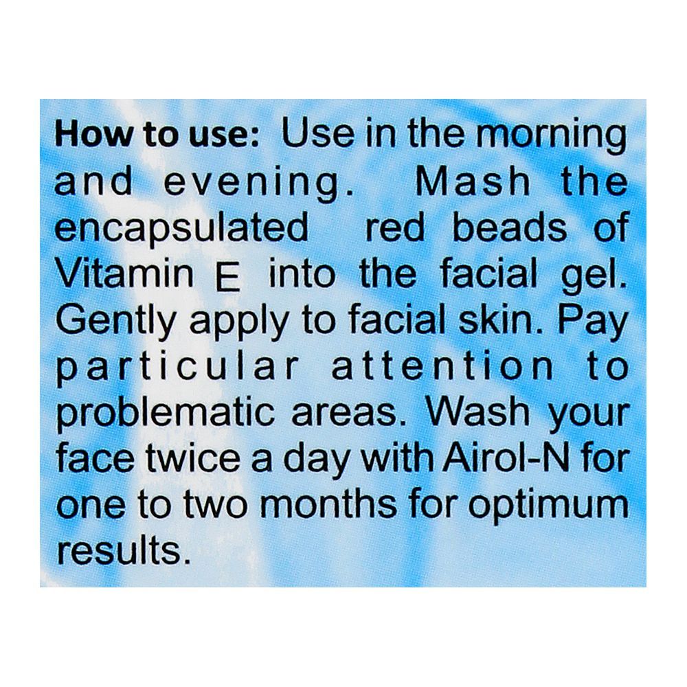 Airol-N Face Wash Clear For Acne Prone Skin, 60ml - Image 3