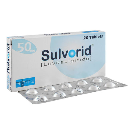 High-Q Pharmaceuticals Sulvorid Tablet, 50mg, 20-Pack - Main Image