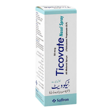 Saffron Pharmaceuticals Ticovate 50mcg Nasal Spray - Main Image