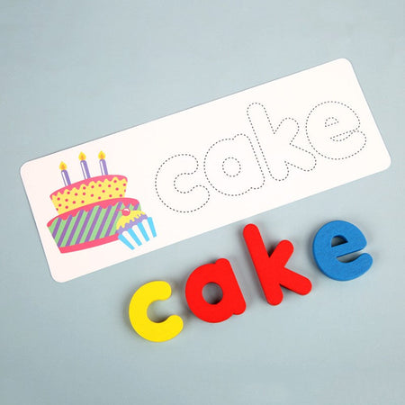 26 English Spelling Practice Cards for Early learning