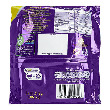 Cadbury Twirl Chocolate, 5 x 21.5 (107.5g) - Image 2