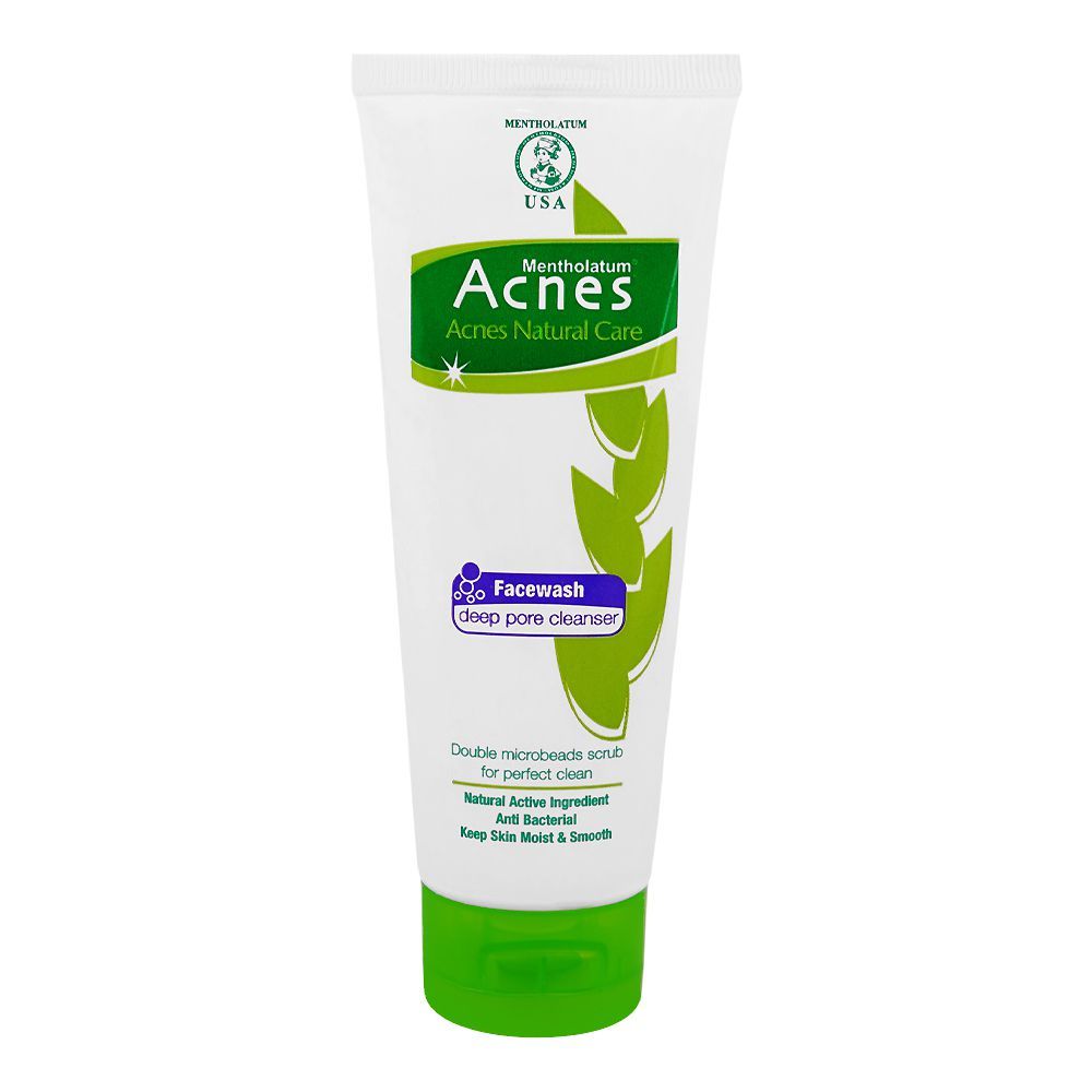 Acnes Deep Pore Face Wash, Pore-Cleansing & Acne Control, For Oily & Acne-Prone Skin, 100ml - Main Image