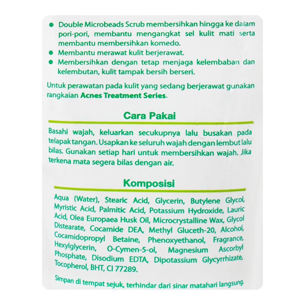 Acnes Deep Pore Face Wash, Pore-Cleansing & Acne Control, For Oily & Acne-Prone Skin, 100ml - Image 3