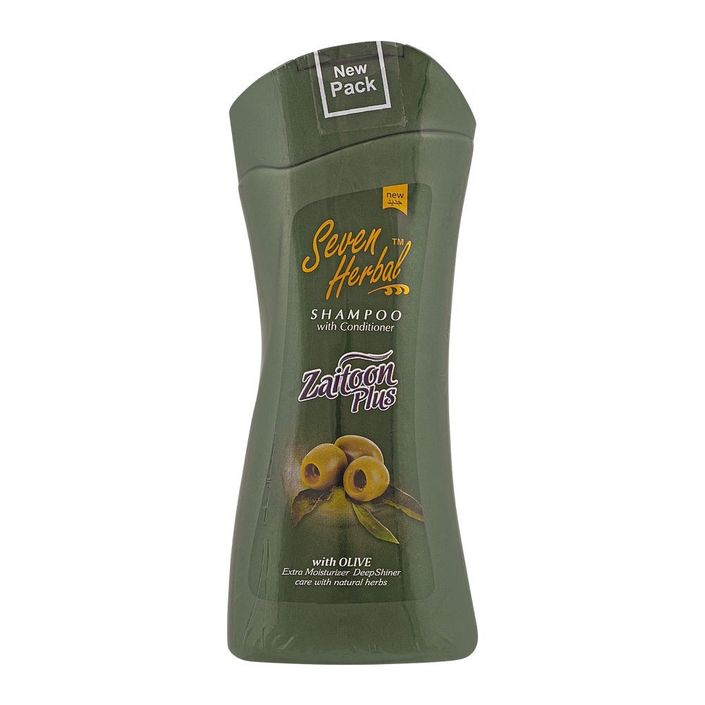 Seven Herbal Zaitoon Plus Shampoo, 250ml - Main Image