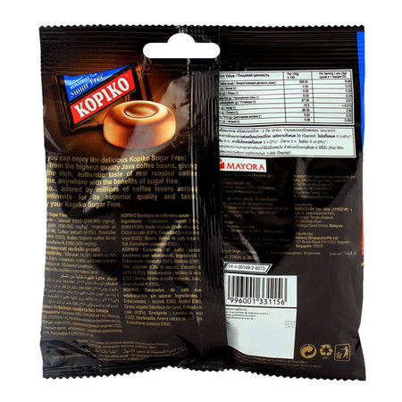 Kopiko Sugar Free Coffee Candy Pouch 75g - Image 2