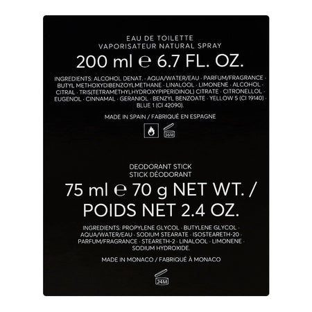 Hugo Boss Bottled Gift Set, For Men, Eau de Toilette 200ml+Deodorant Stick 75ml, 2-Pack - Image 4