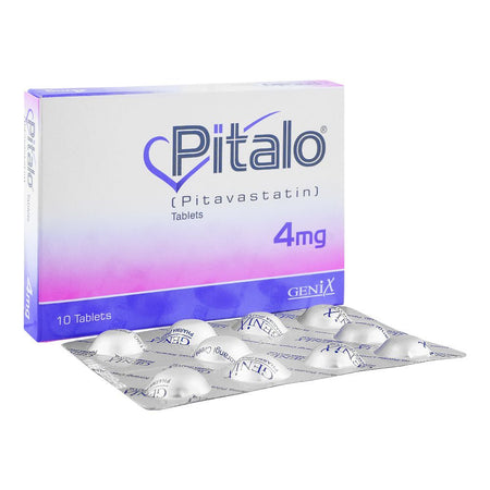 Genix Pharma Pitalo Tablet, 4mg, 10-Pack - Main Image