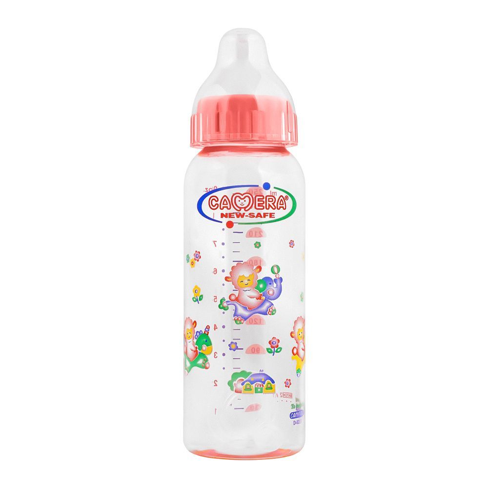 Camera Decorated Feeding Bottle L.S.R 250ml, 22249 - Main Image