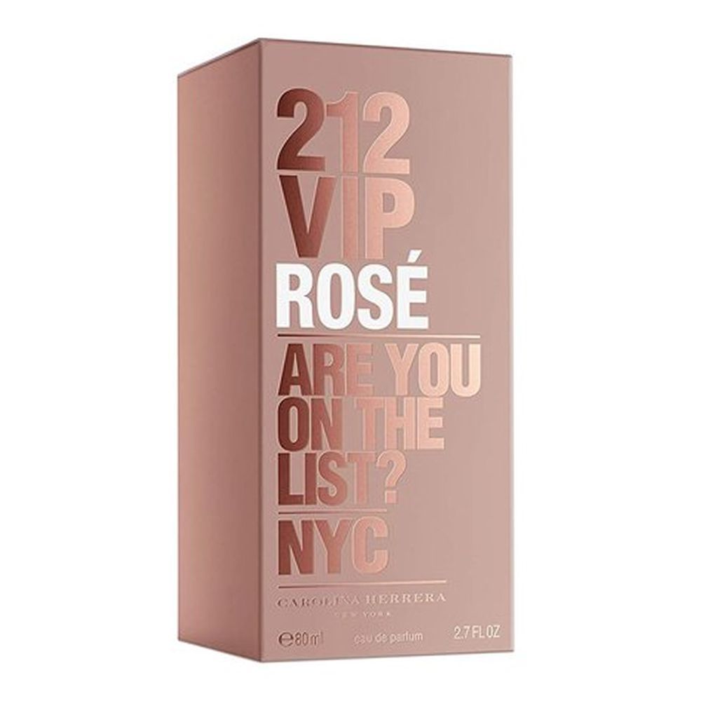 Carolina Herrera 212 Vip Rose Nyc, Eau De Parfum, For Women, 80ml - Image 2