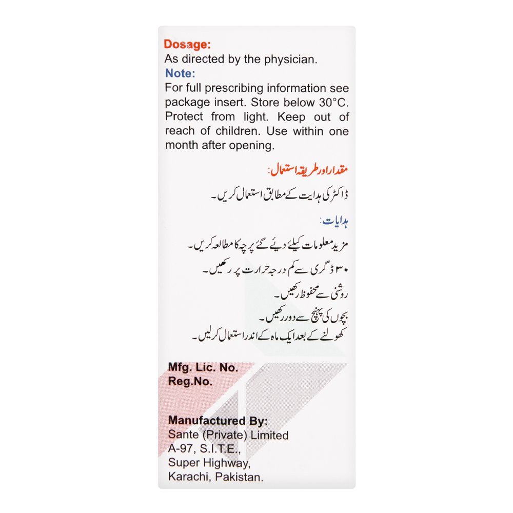 Sante Pharma Softeal Eye Drops, 10ml - Image 2