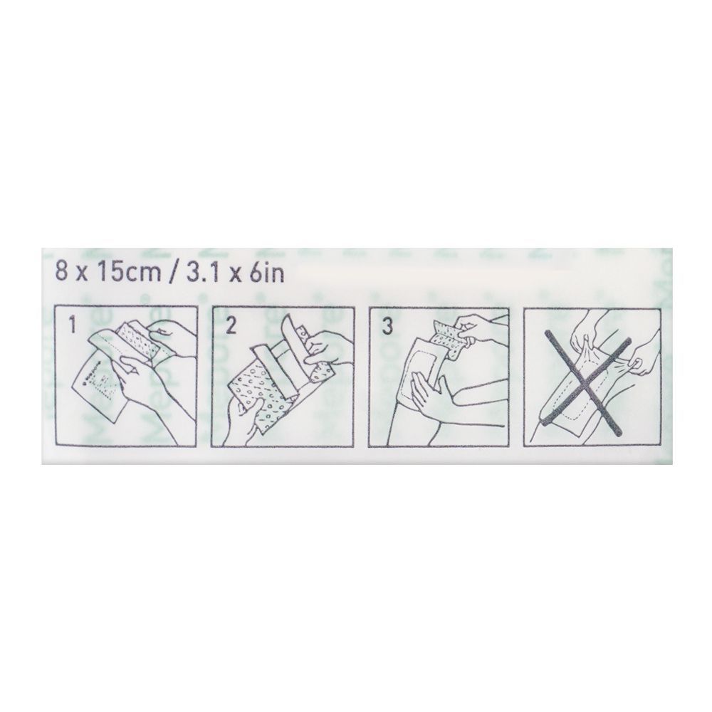 Mepore Dressing Bandage, 8 x 15cm - Image 2