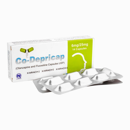 NabiQasim Co-Depricap Capsule, 6mg/25mg, 14-Pack - Main Image